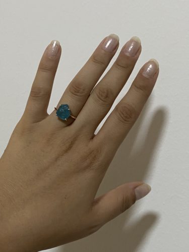 Raw Crystal Ring Apatite photo review